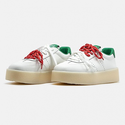 Miu Miu Platform White Green Red (Белый) - фото 6 