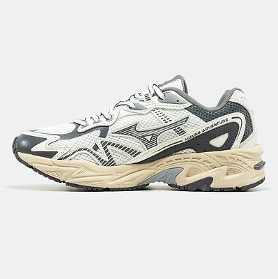 Mizuno Adventure White Grey Beige (Белый) - фото 4 