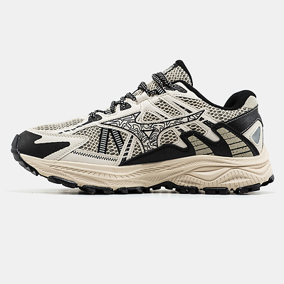 Mizuno Racer Trail Beige Black (Бежевый) - фото 4 