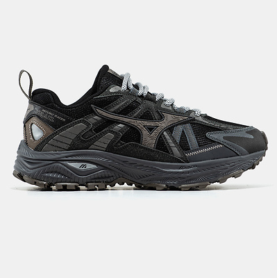 Mizuno Racer Trail Black Grey (Черный) - фото 1 Hypebery
