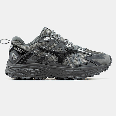 Mizuno Racer Trail Grey Black (Серый) - фото 1 Hypebery