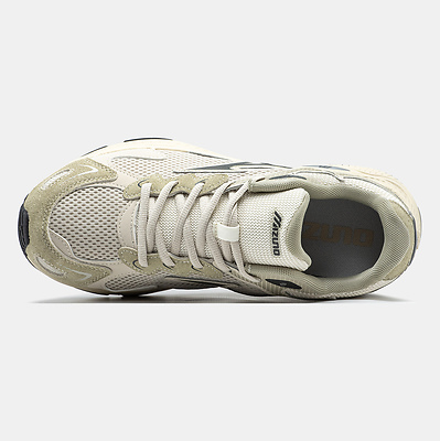 Mizuno Wave Rider S Beige Grey Black (Бежевый) - фото 3 