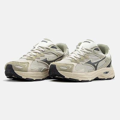 Mizuno Wave Rider S Beige Grey Black (Бежевый) - фото 2 