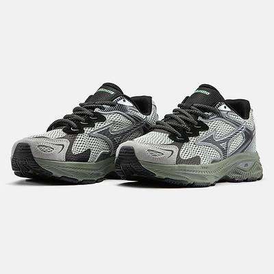 Mizuno Wave Rider S Grey Green Black (Зеленый) - фото 2 