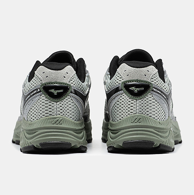 Mizuno Wave Rider S Grey Green Black (Зеленый) - фото 5 