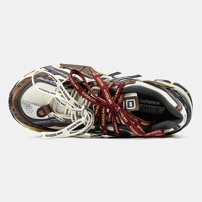 New Balance 1906A Grey Burgundy Extreme Laces (Серый) - фото 3 