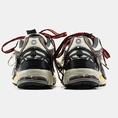 New Balance 1906A Grey Burgundy Extreme Laces (Серый) - фото 5 