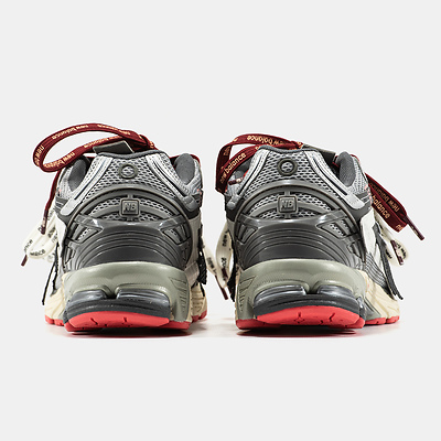 New Balance 1906A Slate Grey Raincloud Drift Red Laces (Белый) - фото 5 