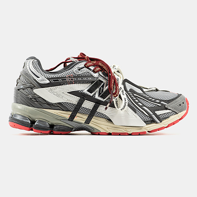 New Balance 1906A Slate Grey Raincloud Drift Red Laces (Белый) - фото 1 Hypebery