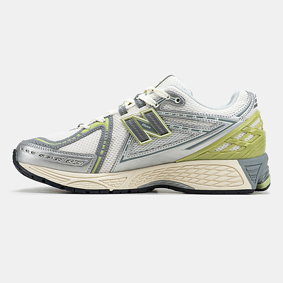 New Balance 1906R White Silver Lime (Белый) - фото 4 