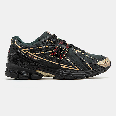 New Balance 1906R x KITH Dark Green Gold Burgundy (Черный) - фото 1 Hypebery
