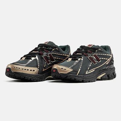 New Balance 1906R x KITH Dark Green Gold Burgundy (Черный) - фото 2 
