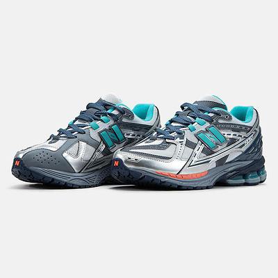 New Balance 1906U Silver Navy Teal (Синий) - фото 2 