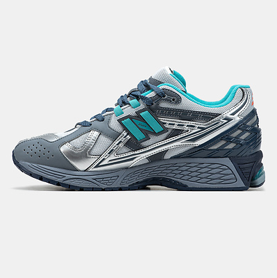 New Balance 1906U Silver Navy Teal (Синий) - фото 4 