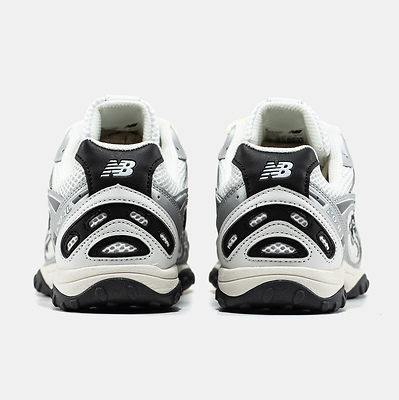 New Balance 204L White Silver Black (Белый) - фото 5 