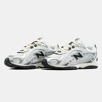 New Balance 204L White Silver Black (Белый) - фото 2 