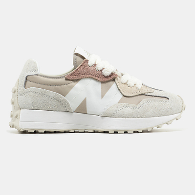 New Balance 327 Beige White Brown (Бежевый) - фото 1 Hypebery