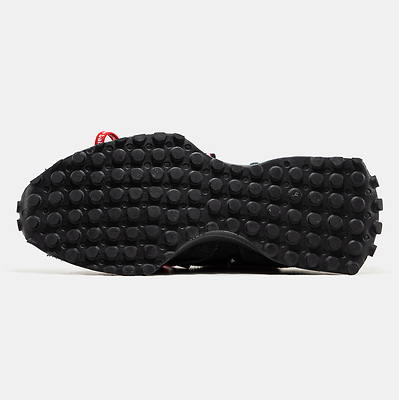 New Balance 327 Black Red/Black Laces (Черный) - фото 6 