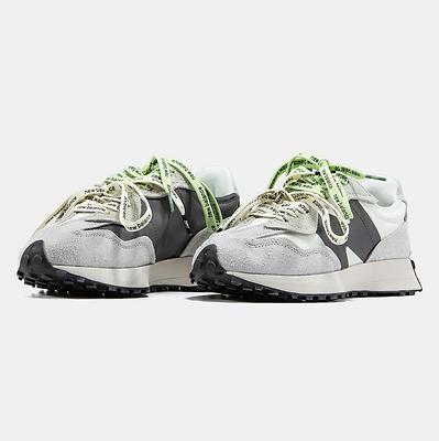 New Balance 327 Grey Black Neon (Черный) - фото 2 