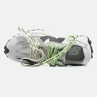 New Balance 327 Grey Black Neon (Черный) - фото 3 
