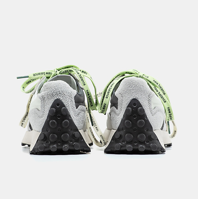 New Balance 327 Grey Black Neon (Черный) - фото 5 