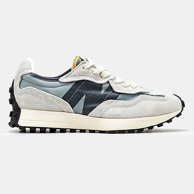 New Balance 327 Grey White Black (Серый) - фото 1 Hypebery