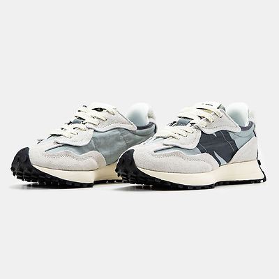 New Balance 327 Grey White Black (Серый) - фото 2 
