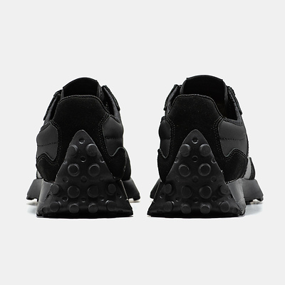 New Balance 327 Triple Black MS327CTB (Черный) - фото 5 