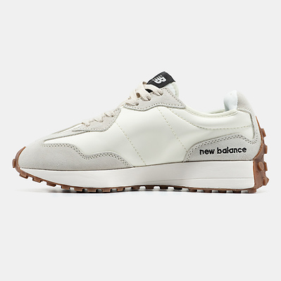 New Balance 327 White Black Gum (Белый) - фото 4 