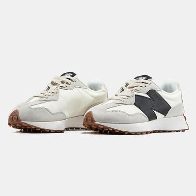 New Balance 327 White Black Gum (Белый) - фото 2 
