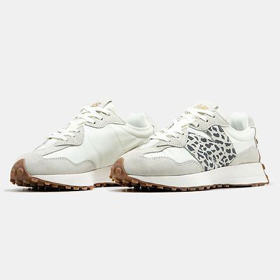 New Balance 327 White Grey Leopard (Белый) - фото 2 