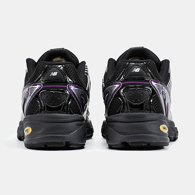 New Balance 509 Black Purple Gloss (Черный) - фото 5 