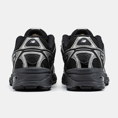 New Balance 509 Black Silver Reflective (Черный) - фото 6 