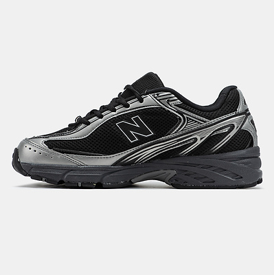 New Balance 509 Black Silver Reflective (Черный) - фото 4 