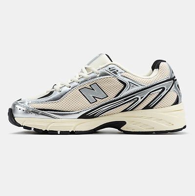 New Balance 509 Cream Silver Black (Бежевый) - фото 4 