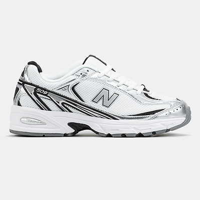 New Balance 509 White Silver Black (Белый) - фото 1 Hypebery