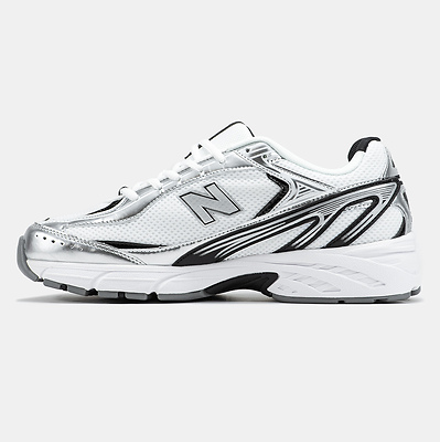 New Balance 509 White Silver Black (Белый) - фото 4 
