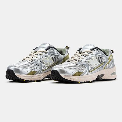 New Balance 530 Silver Olive Beige (Серый) - фото 2 