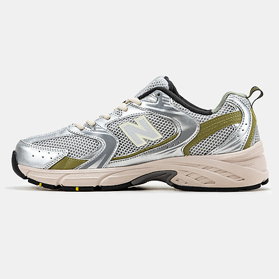 New Balance 530 Silver Olive Beige (Серый) - фото 4 