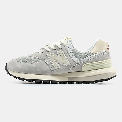 New Balance 574 Beige Grey (Сірий) - фото 4 