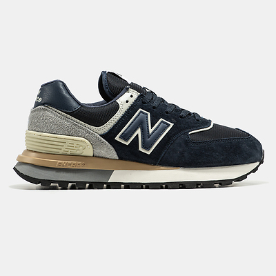 New Balance 574 Navy Grey (Синій) - фото 1 Hypebery