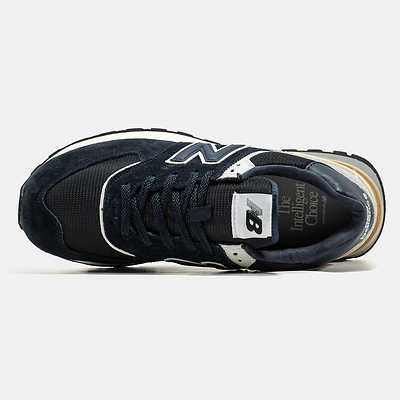 New Balance 574 Navy Grey (Синій) - фото 3 