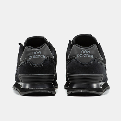 New Balance 574 Triple Black (Чорний) - фото 5 