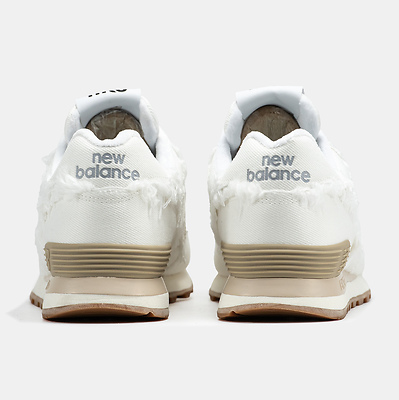 New Balance 574 x Miu Miu White Raw Edge (Белый) - фото 5 