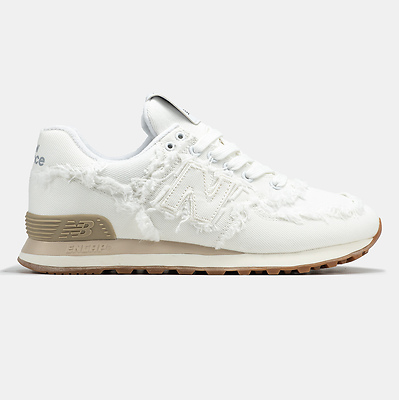 New Balance 574 x Miu Miu White Raw Edge (Белый) - фото 1 Hypebery