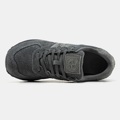 New Balance 574 x Stone Island Dark Grey (Сірий) - фото 3 