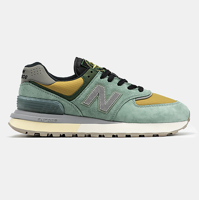New Balance 574 x Stone Island Green (Зелений) - фото 1 Hypebery