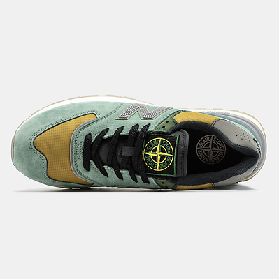 New Balance 574 x Stone Island Green (Зелений) - фото 3 