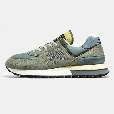  New Balance 574 x Stone Island Khaki (Хакі) - фото 1 Hypebery