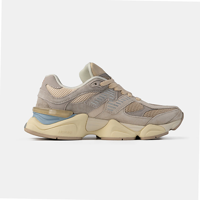 New Balance 9060 Beige Grey Blue (Бежевий) - фото 3 